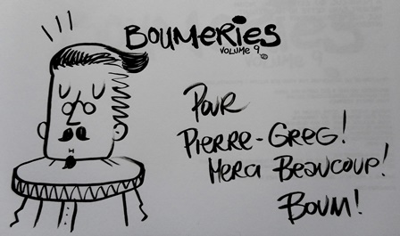 Pierre-Luc, in Boumeries #9, par Boum - FBDMtl2019