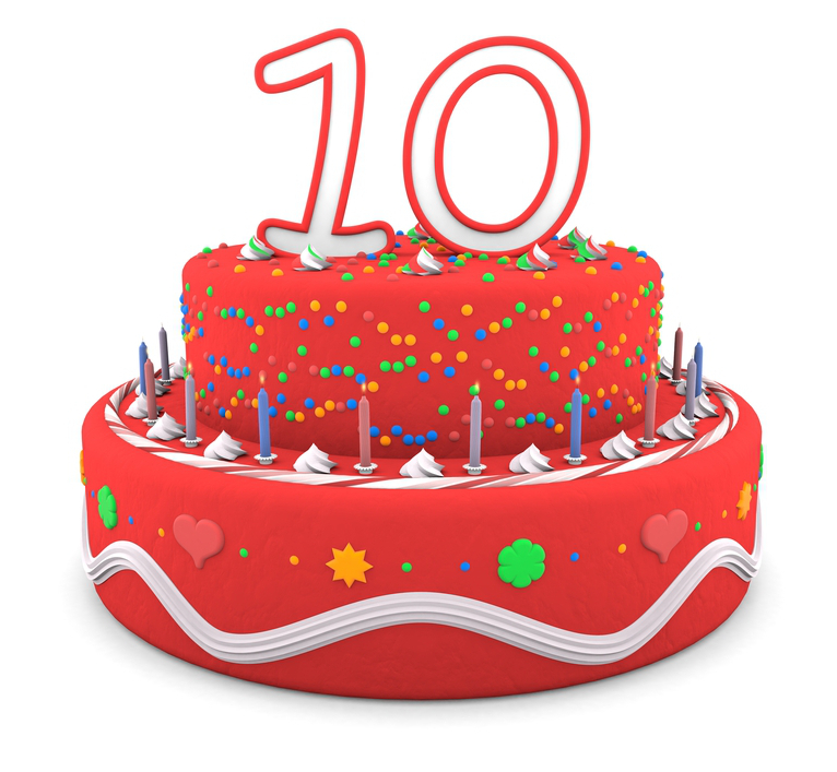 Gâteau 10 ans