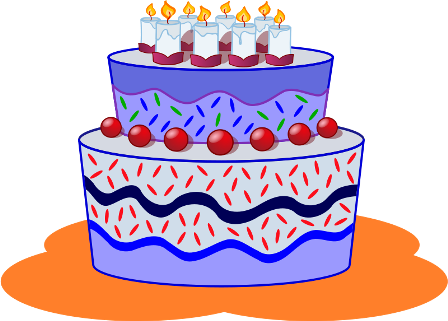 Gâteau 8e anniversaire