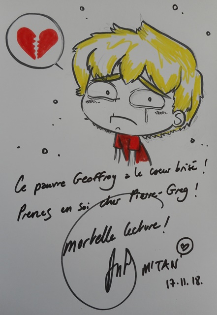 Geoffroy, in Mortelle Adèle #2, par Mr Tan