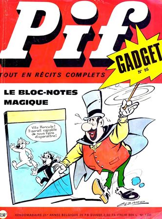 Père Passe-Passe, couverture Pif #95